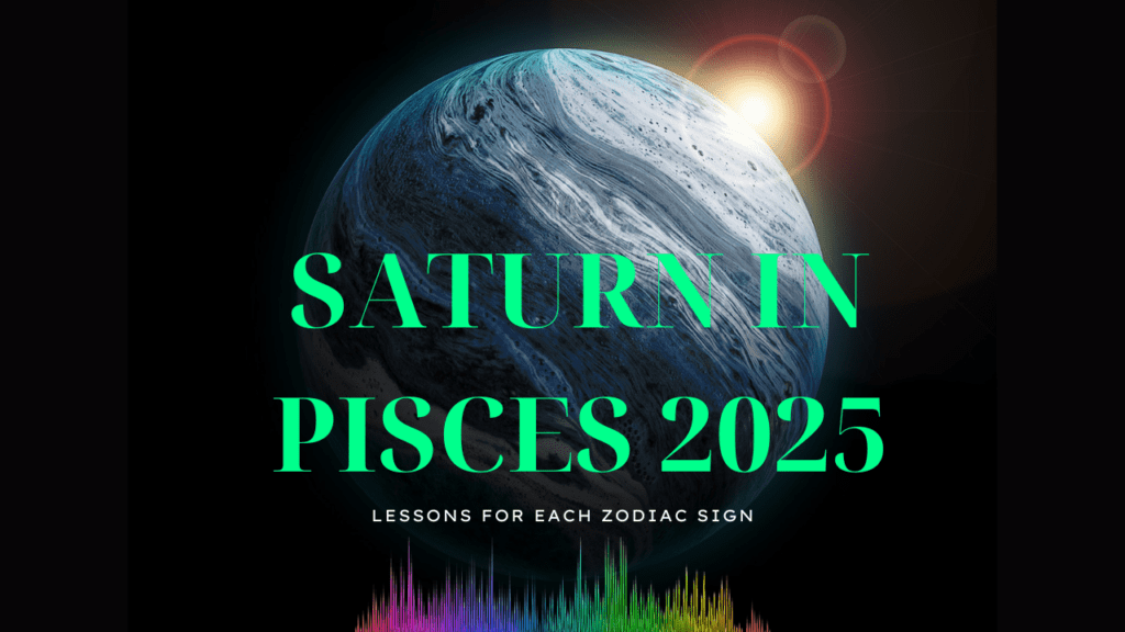 Saturn in Pisces 2025 blends the planet of troublesome work in with the sign of sense
